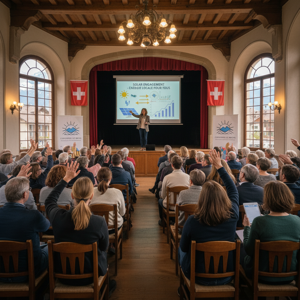 Solaranlage auf Schweizer Hausdach